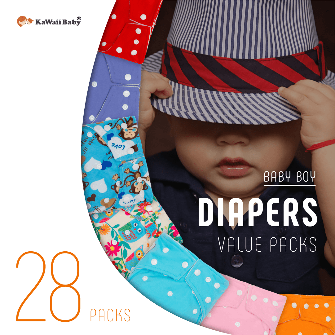 All KaWaii Baby Cloth Diaper and Cloth Diapering Accessories Online